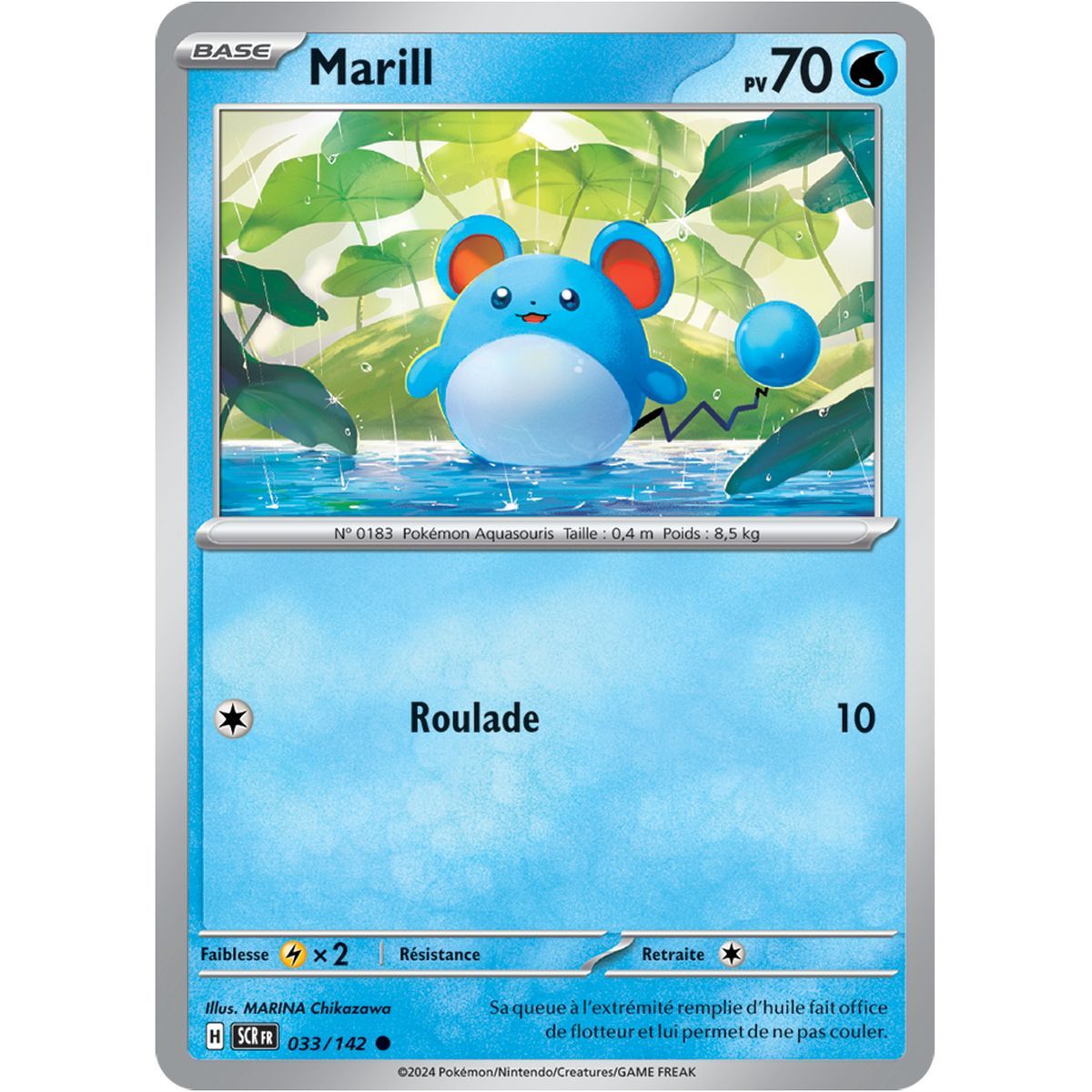 Marill - Commune 33/142 - Ecarlate et Violet Couronne Stellaire