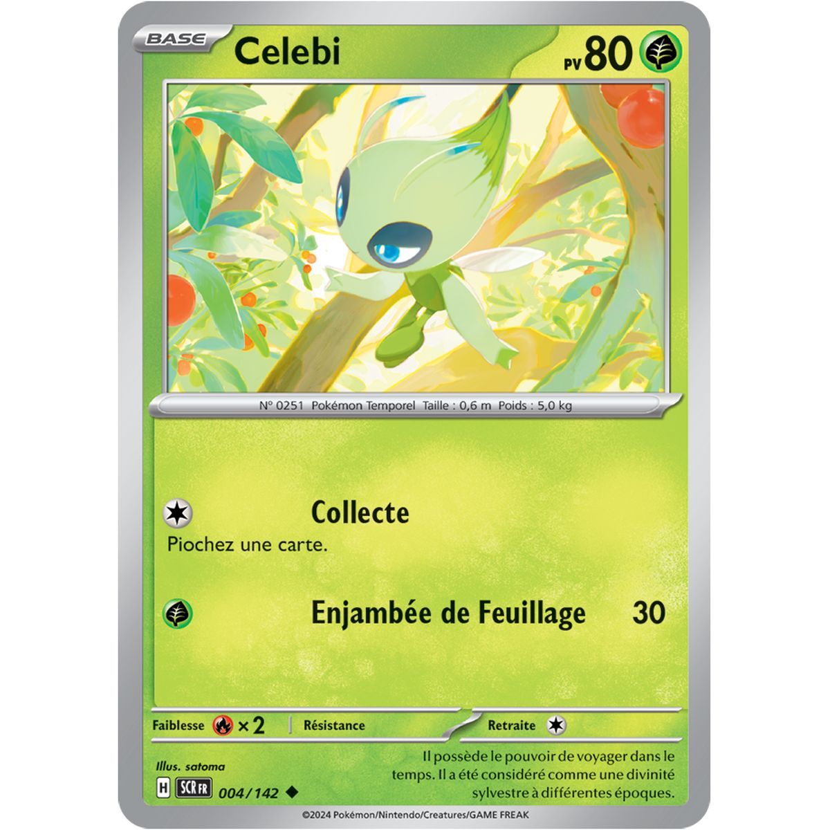 Celebi - Peu Commune 4/142 - Ecarlate et Violet Couronne Stellaire