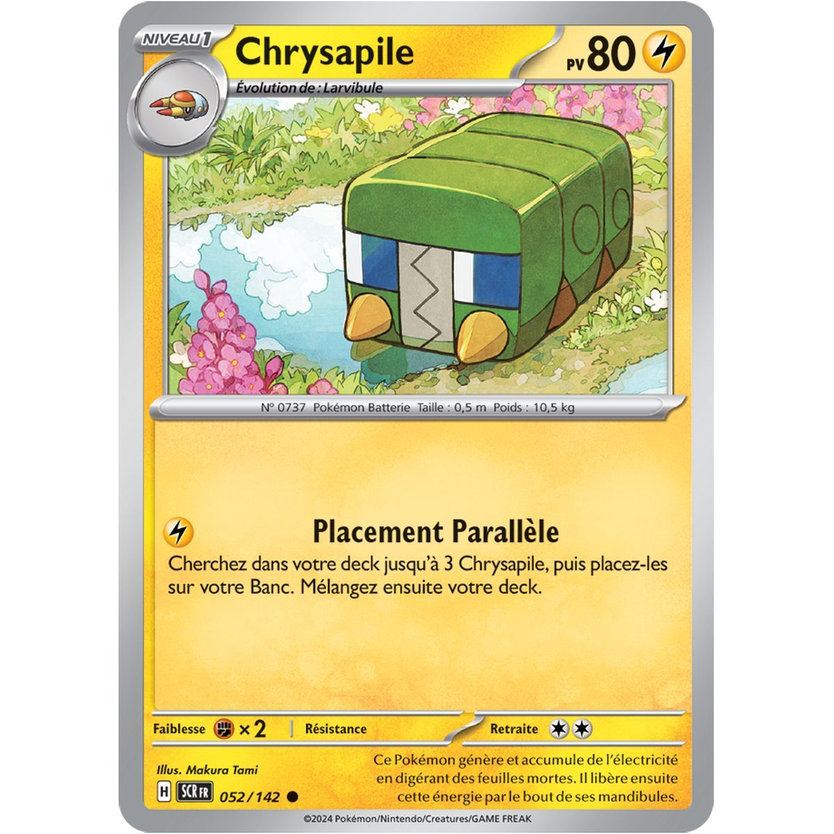 Chrysapile - Commune 52/142 - Ecarlate et Violet Couronne Stellaire