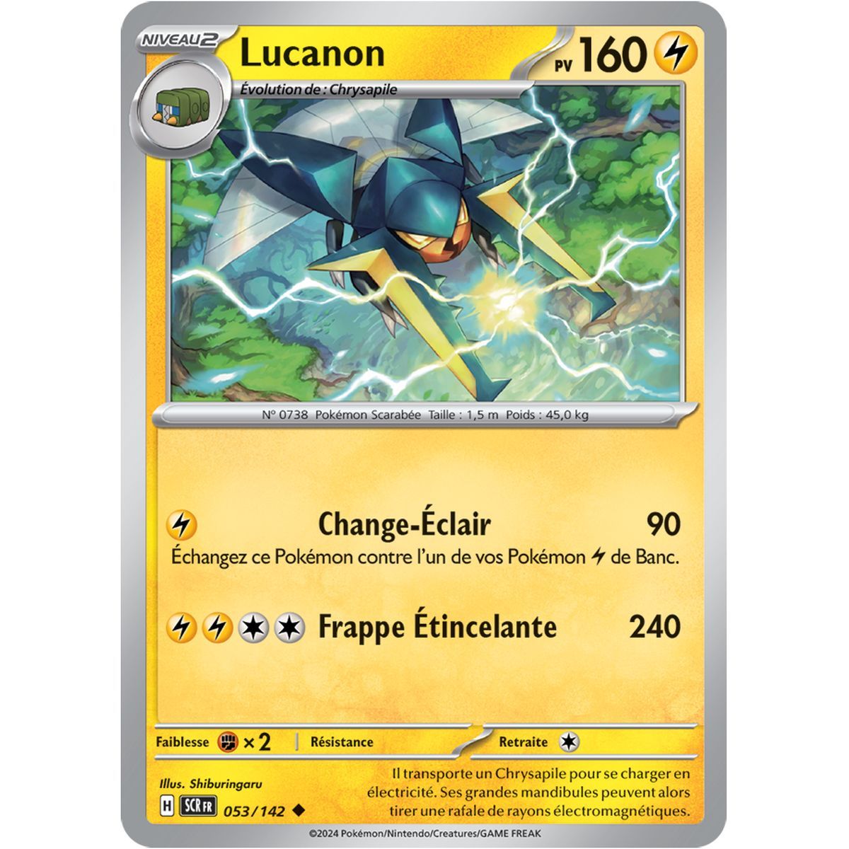 Lucanon - Peu Commune 53/142 - Ecarlate et Violet Couronne Stellaire