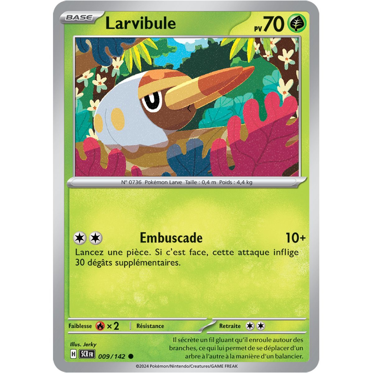 Larvibule - Reverse 9/142 - Ecarlate et Violet Couronne Stellaire