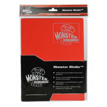 Item Monster - Binder - 9-Pocket Matte Red - Matte Rouge - 160 Emplacements