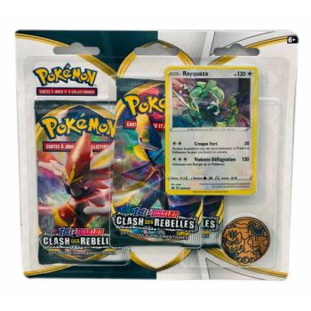 Pokémon - Tri-Pack - Clash des Rebelles [EB02] - Duralugon / Rayquaza - FR