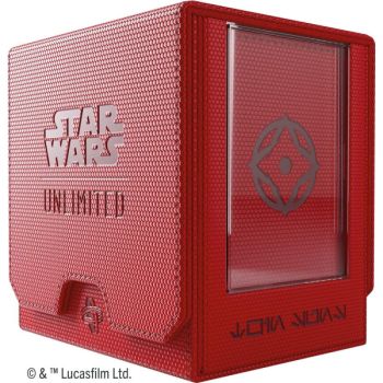 Deck Box - Deck Pod Twin Suns : Rouge - Star Wars : Unlimited - Gamegenic