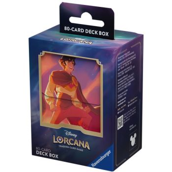 photo Disney Lorcana - Deck Box - Ciel Scintillant - Aladdin - Scellé