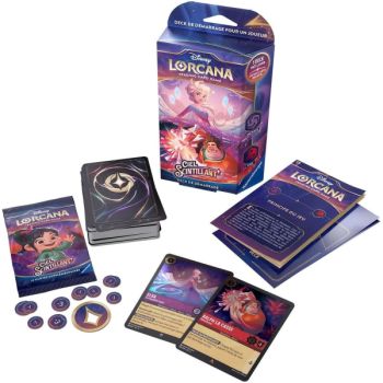 Disney Lorcana - Deck De Démarrage - Chapitre 5 - Ciel Scintillant - Elsa et Ralph - FR