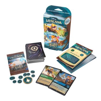 Disney Lorcana - Deck De Démarrage - Chapitre 6 - La Mer Azurite - Go Go Tomago et Gadget- FR