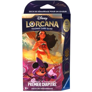 Disney Lorcana - Deck de Demarrage - Set 1 - Vaiana / Mickey FR