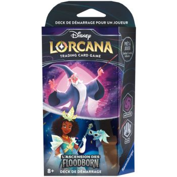 Disney Lorcana - Deck de Demarrage - Set 2 L'ascension des Floodborn - Merlin / Tiana FR