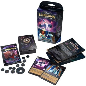 Disney Lorcana - Deck de Demarrage - Set 2 L'ascension des Floodborn - Merlin / Tiana FR