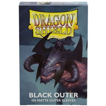 Dragon Shield - Protèges Cartes - Standard - Black Outer (100)