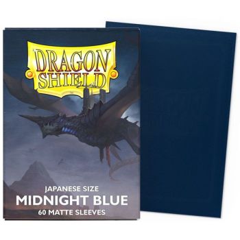 Dragon Shield - Small Sleeves - Japanese Size - Matte Midnight Blue (60)