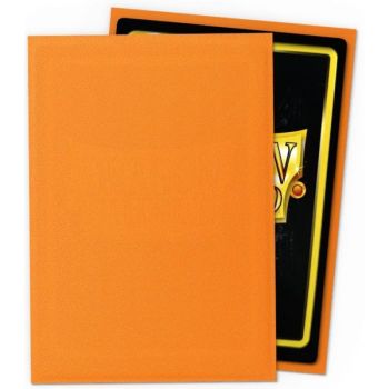 Dragon Shield Small Sleeves - Matte Orange (60)