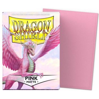 Dragon Shield - Standard Sleeves - Matte Pink (100)