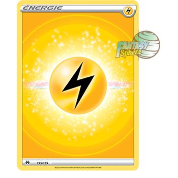 Item Énergie Lightning de base - Full Art Ultra Rare 155/159 - Epee et Bouclier 12.5 Zenith Supreme