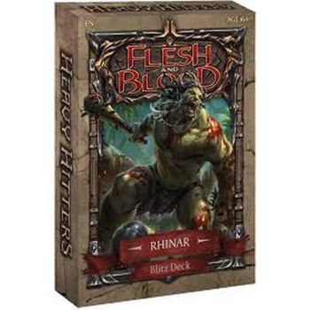 Item FAB - Deck - Blitz - Heavy Hitters - Rhinar- EN