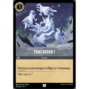 Item Fracasser ! - 200/204 - FC - Premier Chapitre - Peu Commune - Français