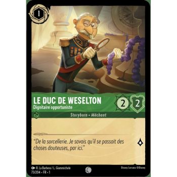 Item Le Duc de Weselton, Dignitaire opportuniste - 73/204 - FC - Premier Chapitre - Commune - Français