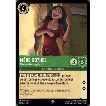 Item Mère Gothel, Manipulatrice égoïste - 90/204 - FC - Premier Chapitre - Brillante - Premium - Français