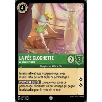 Item La Fée Clochette, La plus serviable - 93/204 - FC - Premier Chapitre - Brillante - Premium - Français