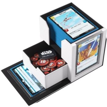 Gamegenic - Deck Box - Deck Pod - Star Wars : Unlimited - Blanc / Noir