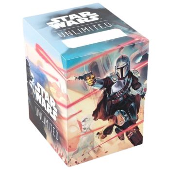 photo Gamegenic - Deck Box - Soft Crate - Star Wars : Unlimited - Mandalorian/Moff Gideon