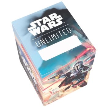 Gamegenic - Deck Box - Soft Crate - Star Wars : Unlimited - Mandalorian/Moff Gideon