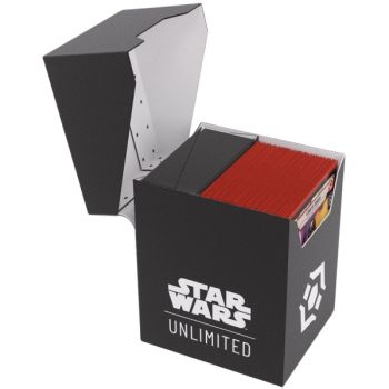 Gamegenic - Deck Box - Soft Crate - Star Wars : Unlimited - Noir / Blanc