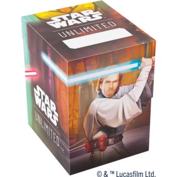 photo Gamegenic - Deck Box - Soft Crate - Star Wars : Unlimited - Obi-Wan/Darth Maul