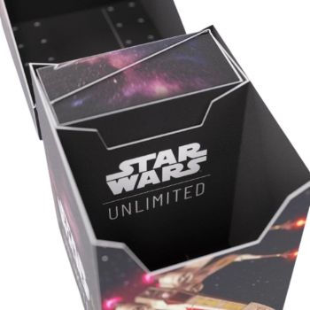 Gamegenic - Deck Box - Soft Crate - Star Wars : Unlimited - X-Wing / TIE Fighter