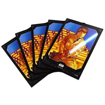 Gamegenic - Protèges Cartes - Standard - Double Sleeves Pack - Star Wars : Unlimited - Luke - FR