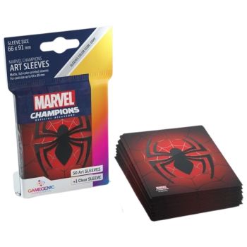 Gamegenic - Protèges Cartes - Standard - Marvel Champions : Spider-Man (50)