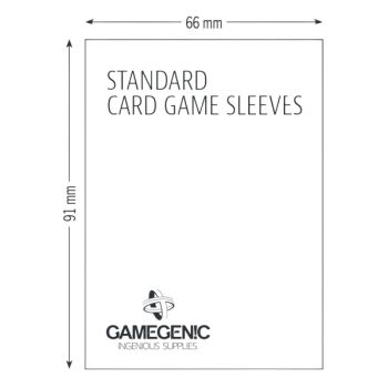 Gamegenic - Protèges Cartes - Standard - Prime Sleeves (50)