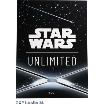 Gamegenic - Protèges Cartes - Standard - Star Wars : Unlimited - Space Black (60)