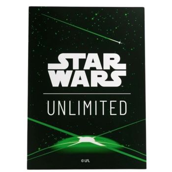 Gamegenic - Protèges Cartes - Standard - Star Wars : Unlimited - Space Green - FR (60)