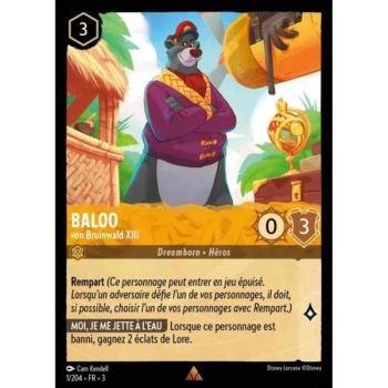 Item Baloo, von Bruinwald XIII - 1/204 - ITI - Les Terres d'Encres - Brillante - Premium - Français