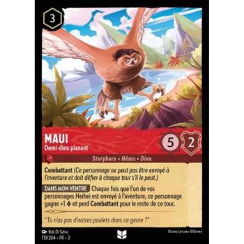 Item Maui, Demi-dieu planant - 113/204 - ITI - Les Terres d'Encres - Brillante - Premium - Français