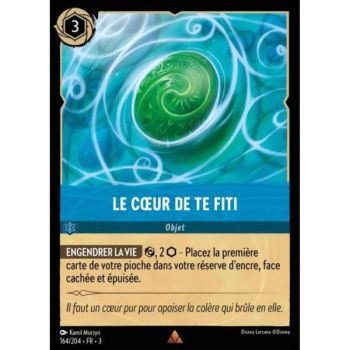 Item Le cœur de Te Fiti - 164/204 - ITI - Les Terres d'Encres - Brillante - Premium - Français