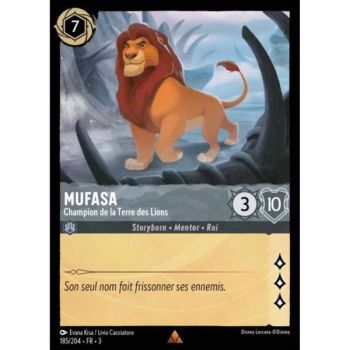 Item Mufasa, Champion de la Terre des Lions - 185/204 - ITI - Les Terres d'Encres - Rare - Français