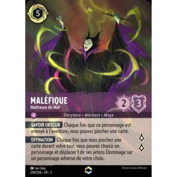 Item Maléfique, Maîtresse du Mal - 209/204 - ITI - Les Terres d'Encres - Enchanté - Français