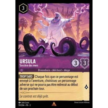 Item Ursula, Sorcière des mers - 59/204 - ITI - Les Terres d'Encres - Rare - Français