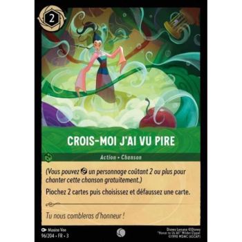 Item Crois-moi, j'ai vu pire - 96/204 - ITI - Les Terres d'Encres - Brillante - Premium - Français