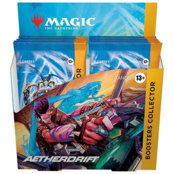 photo Magic The Gathering - Boîte de 12 Boosters - Collector - Aetherdrift - FR