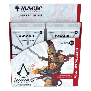 MTG - Boîte de 12 Boosters - Collector - Assassin's Creed - Univers Infinis - AC -FR