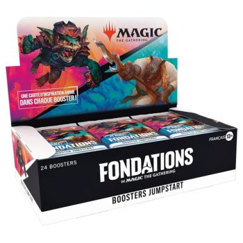 Item MTG - Boîte de 24 Booster - Jumpstart - Fondations - FR