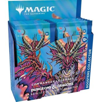 MTG - Boite de Boosters - Collector - Commander Légendes : Dungeons & Dragons : La Bataille de la Porte de Baldur - FR