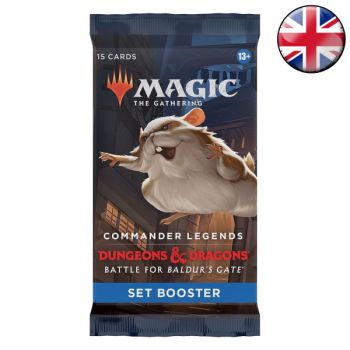 MTG - Boite de Boosters - Set - Commander Légendes : Dungeons & Dragons : La Bataille de la Porte de Baldur - EN