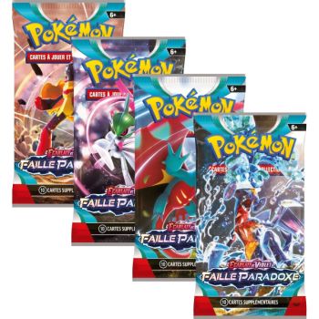 photo Pokémon - Artset Booster - Ecarlate et Violet - Faille Paradoxe [SV4][EV04]- FR