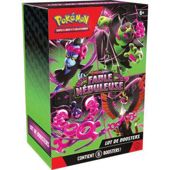 Pokémon - Coffret Bundle 6 Boosters - Ecarlate et Violet - Fable Nébuleuse - [SV06.5 - EV06.5] - FR