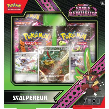 Pokémon - Coffret Collection Illustration Écarlate et Violet : Fable Nébuleuse Scalpereur -[SV06.5 - EV06.5] - FR